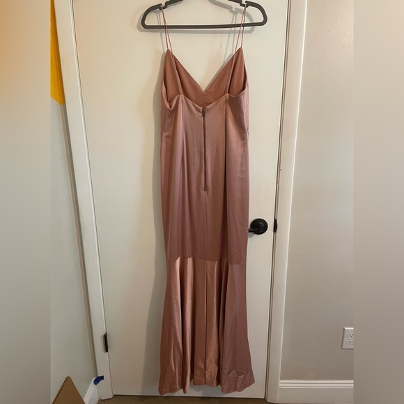 NWT Alice + Olivia Julietta Slip Dress in Burn Rose - Picture 5 of 9